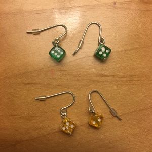 Set of Dice Earrings 🎲
